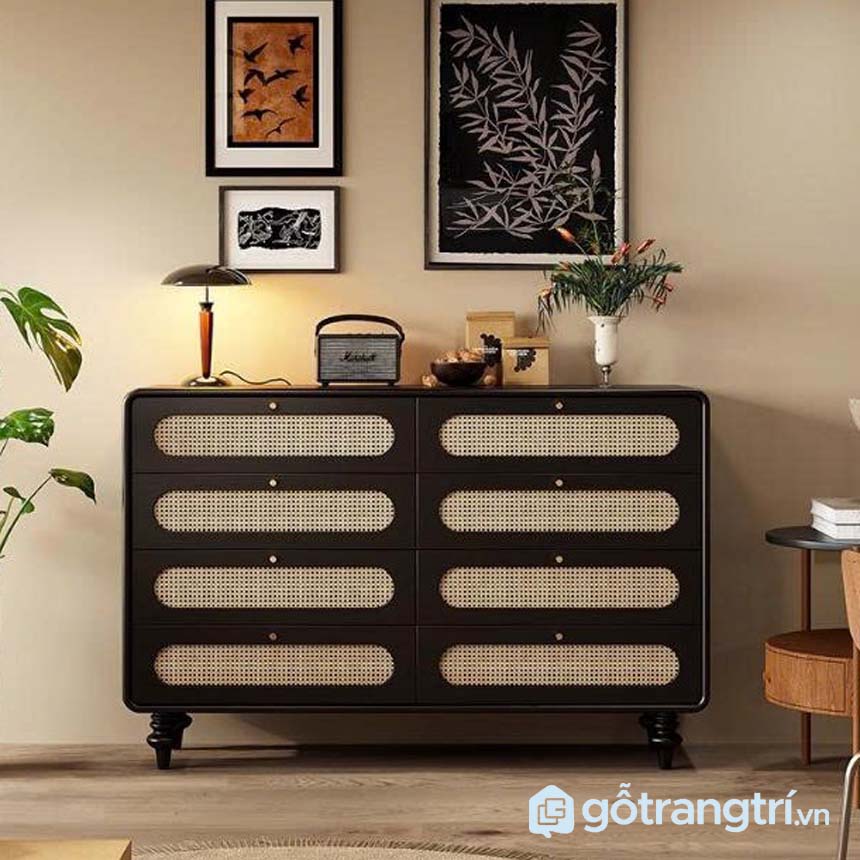 Tủ ngăn kéo phong cách cổ điển GHS-5289