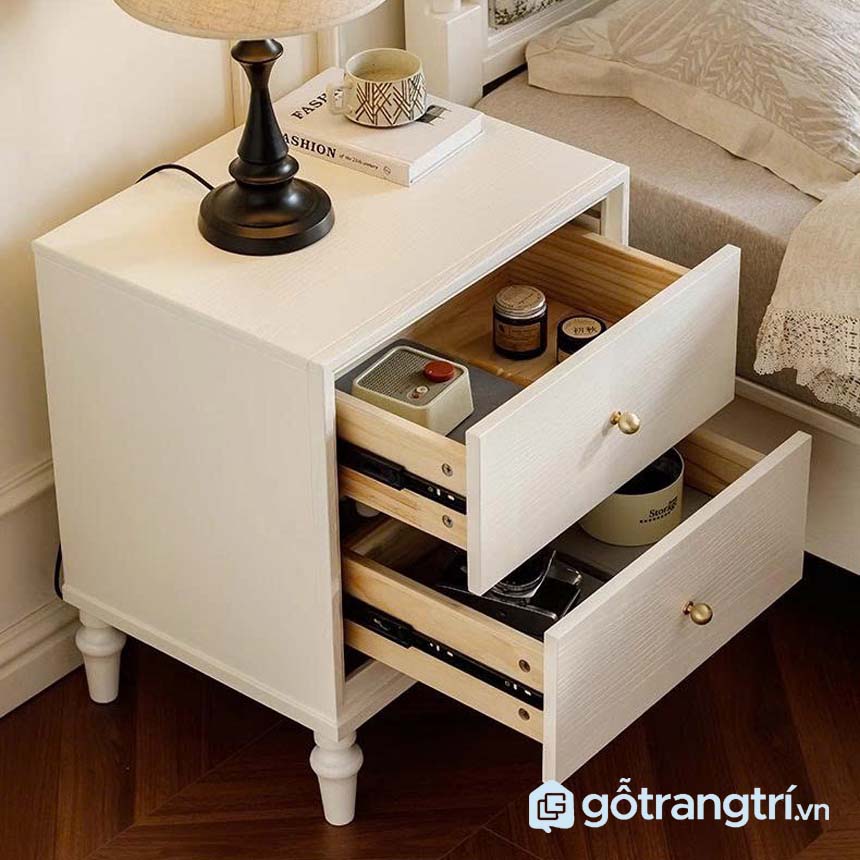 Tủ đầu giường 2 ngăn kéo