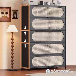 3 Tủ đựng giày cánh lật 5 tầng