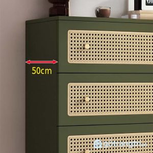 4 Tủ ngăn kéo 6 hộc đan mây
