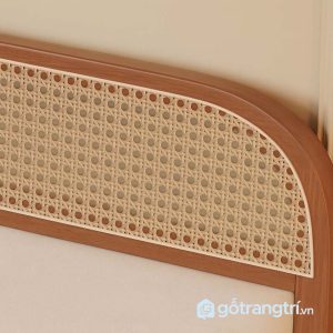 4 giường gỗ hiện đại chân cao