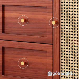 4 tủ gỗ để đồ nhà bếp hiện đại