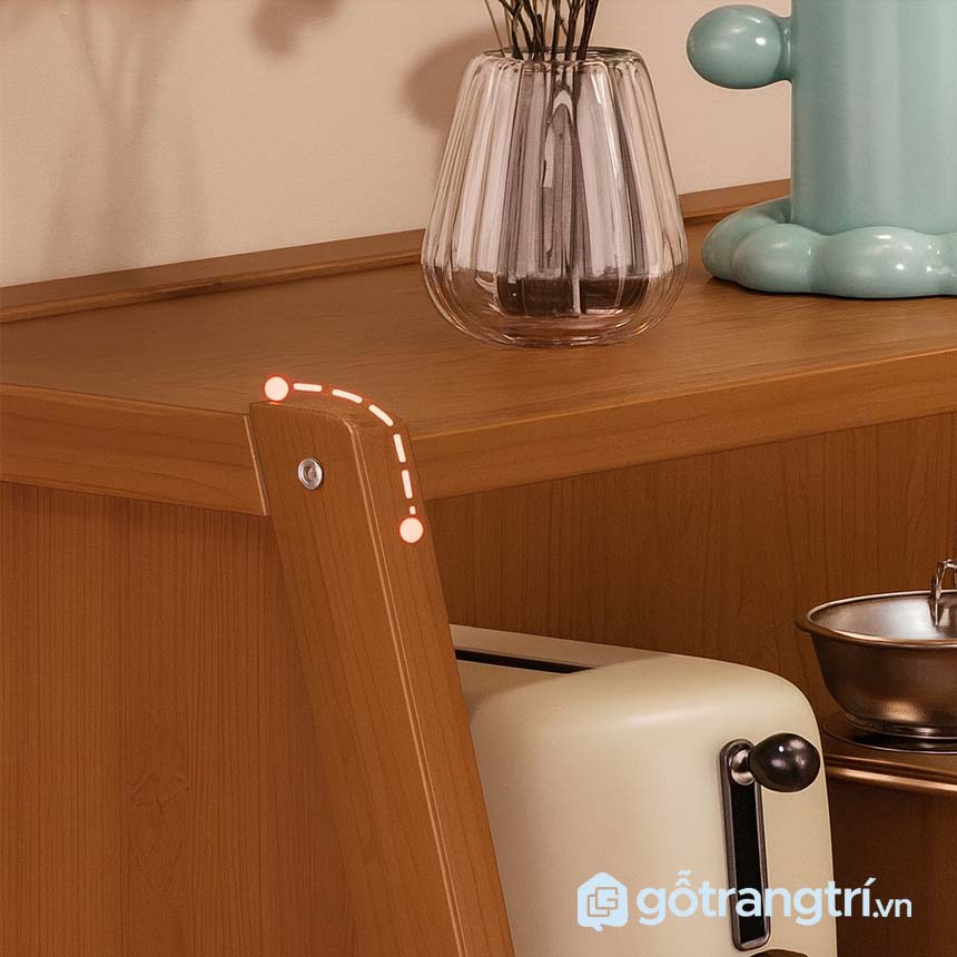 Tủ đựng đồ nhà bếp mini tiện lợi, sang trọng GHS-5339