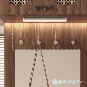 5 tủ giày gỗ mây đan hiện đại