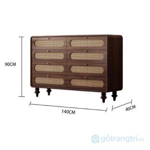 5 tủ ngăn kéo phong cách cổ điển