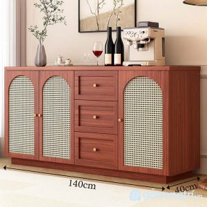 6 tủ gỗ để đồ nhà bếp hiện đại