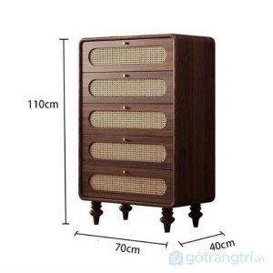 6 tủ ngăn kéo phong cách cổ điển