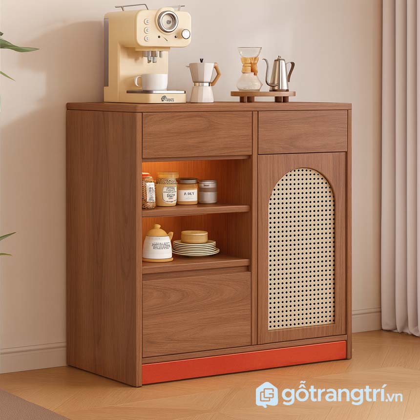 Tủ đựng chén bát nhỏ gọn tiện lợi cho gia đình GHS-55002