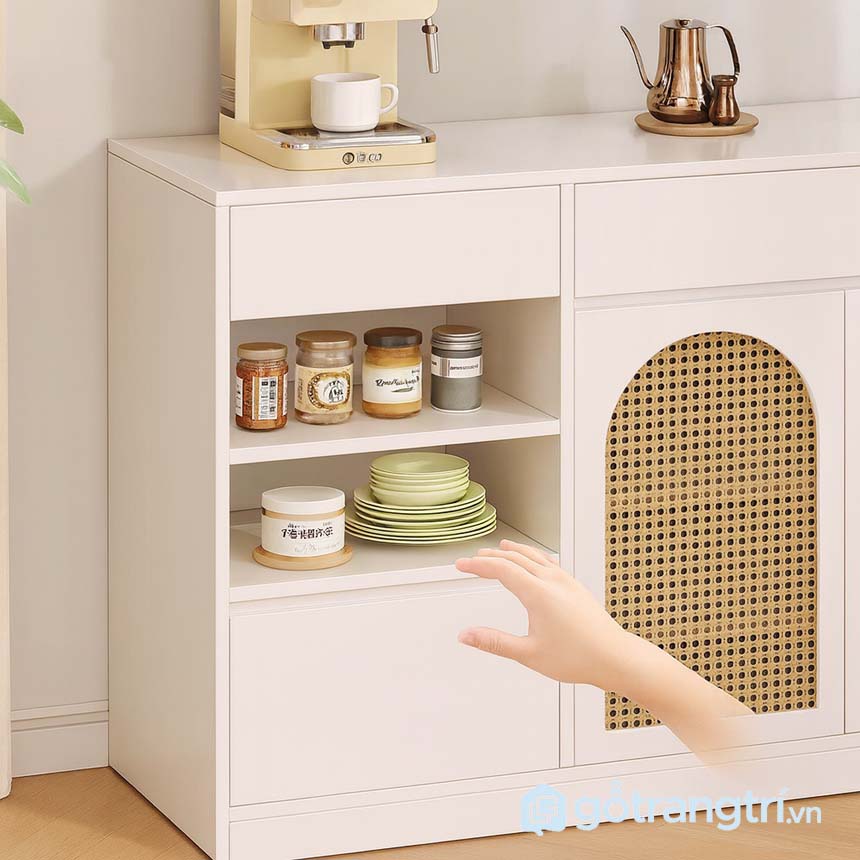 Tủ đựng chén bát nhỏ gọn tiện lợi cho gia đình GHS-55002