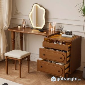 5 bàn trang điểm phong cách tân cổ điển