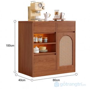 5 tủ đựng chén bát nhỏ gọn