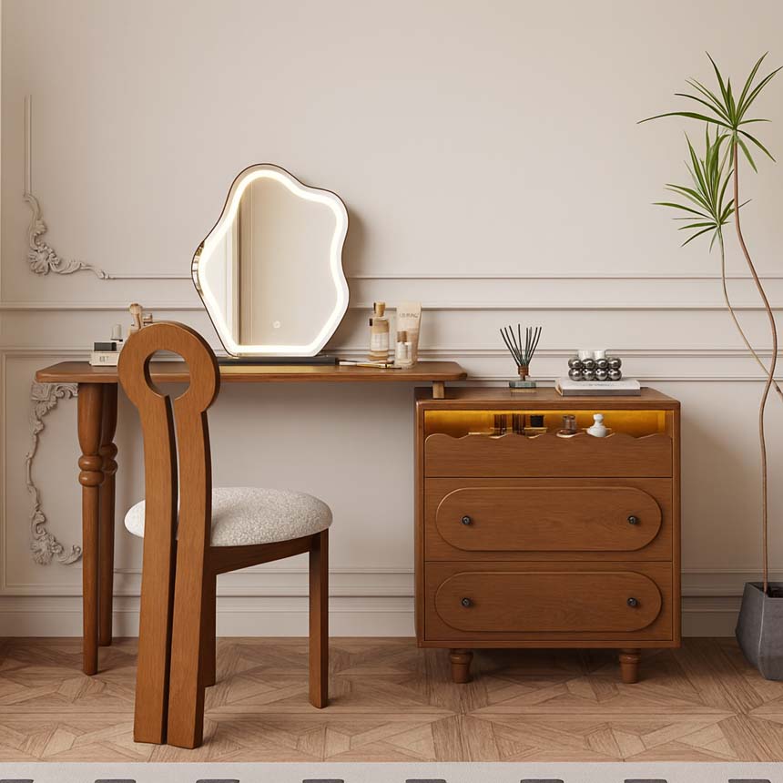 avar bàn trang điểm phong cách tân cổ điển