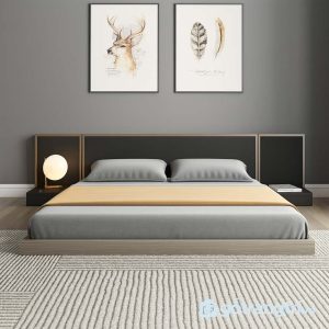2 giường ngủ hiện đại thấp