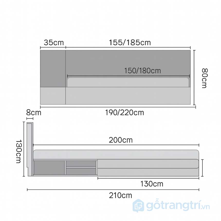 Giường ngủ đa năng