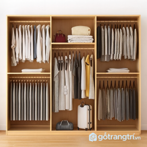 5 tủ quần áo gỗ tự nhiên