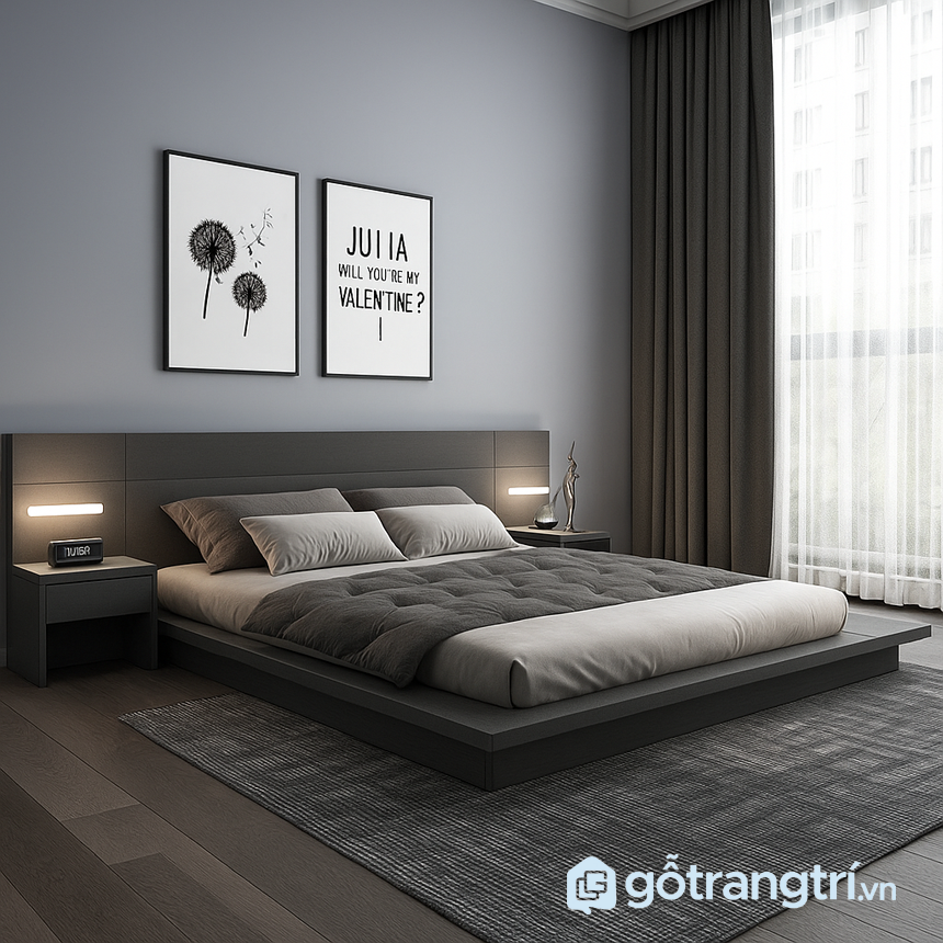 Bộ nội thất phòng ngủ hiện đại