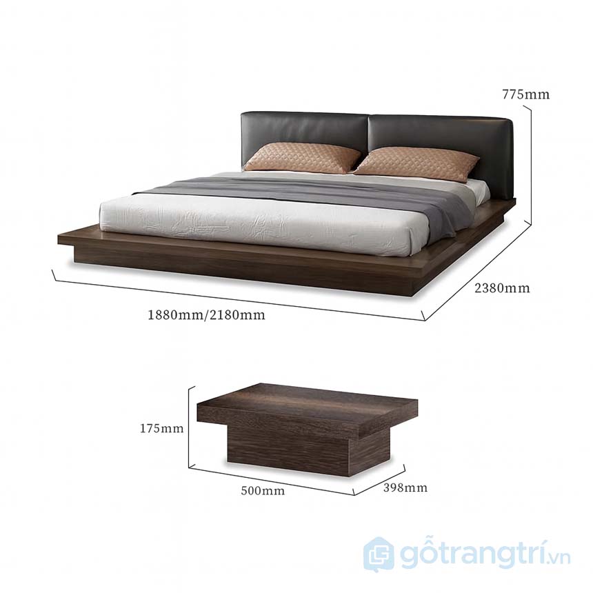 Giường thấp kiểu Nhật