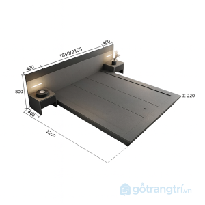 8 bộ nội thất phòng ngủ hiện đại