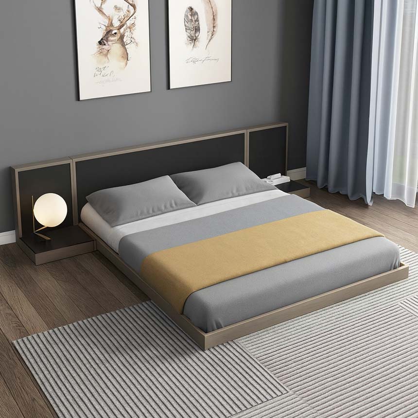 Giường ngủ hiện đại thấp