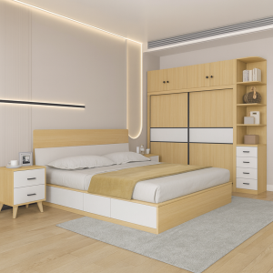 Nội thất phòng ngủ nhỏ gọn hiện đại