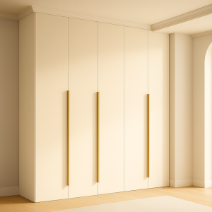 Tủ quần áo kết hợp kệ trang trí