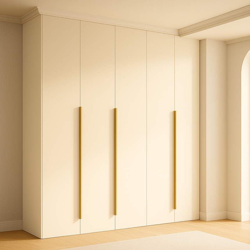 avar tủ quần áo kết hợp kệ trang trí Tủ quần áo kết hợp kệ trang trí