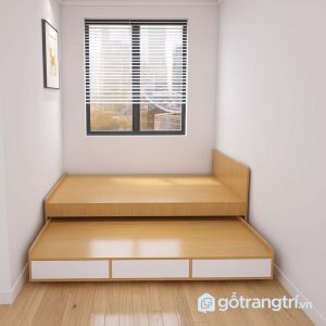 1 giường kéo 2 tầng