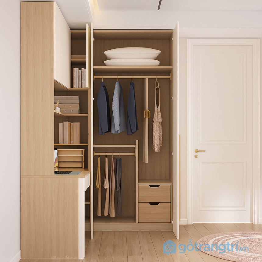 Giường ngủ thông minh tiết kiệm diện tích