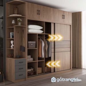 4 Combo nội thất gỗ MDF cho phòng ngủ vợ chồng