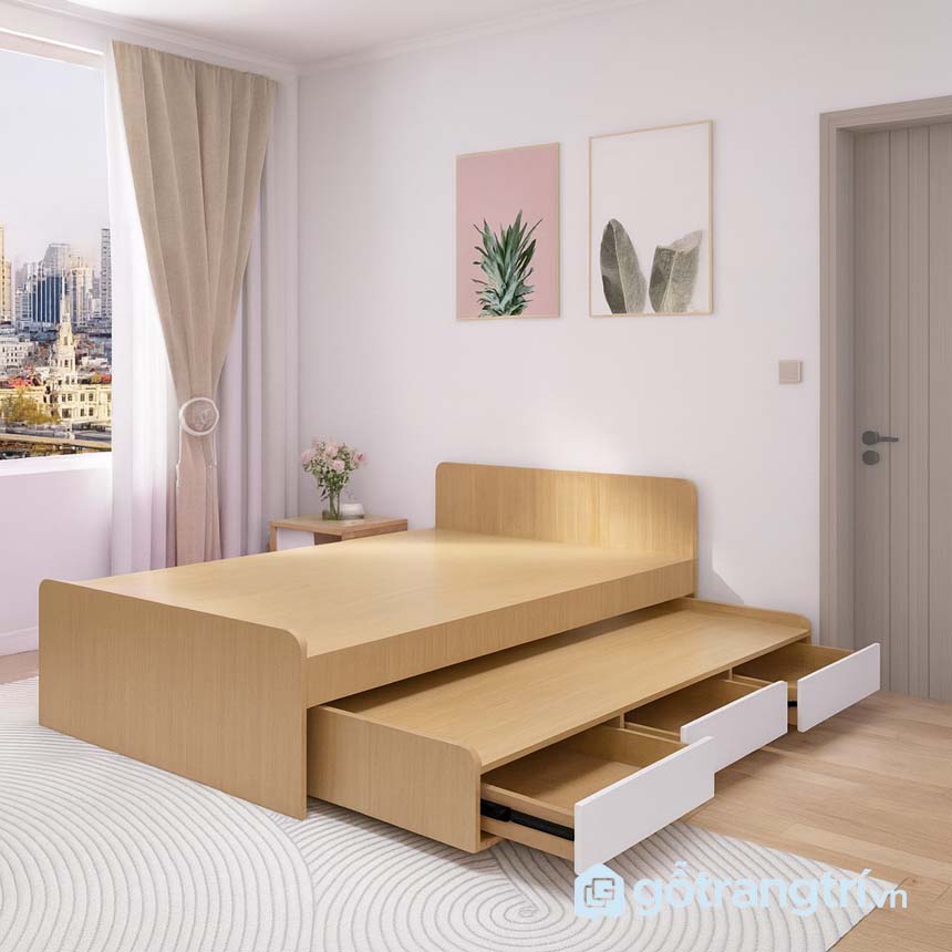 Giường kéo 2 tầng