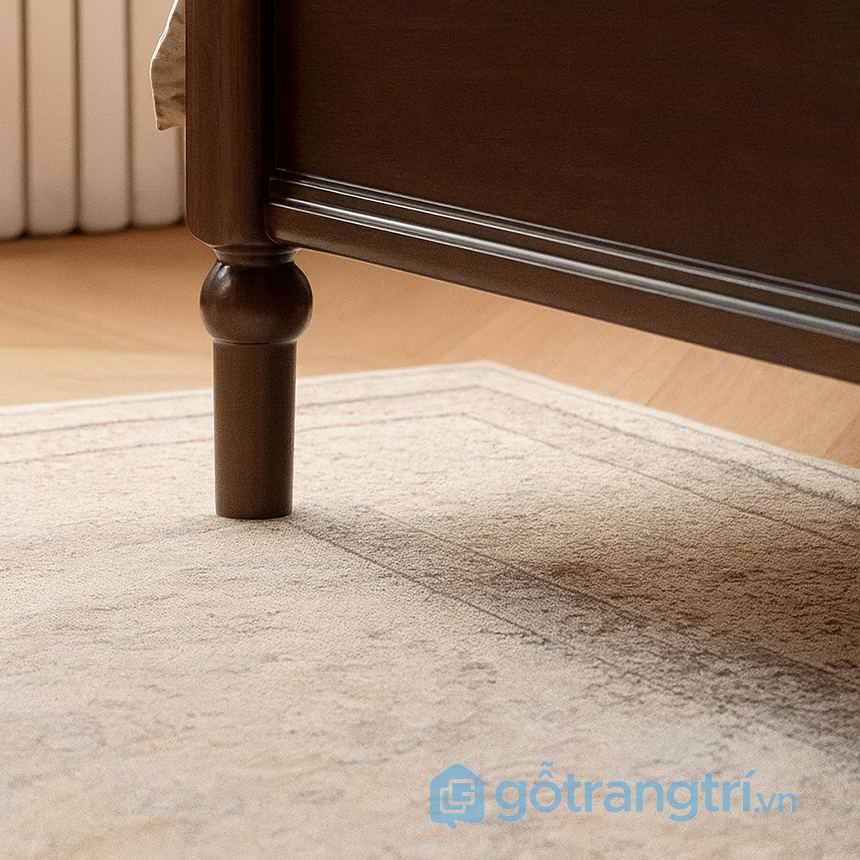 Giường ngủ gỗ tự nhiên