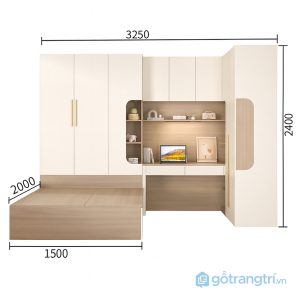 5 giường ngủ thông minh tiết kiệm diện tích