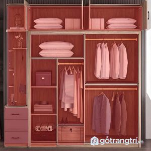 6 Combo nội thất gỗ MDF cho phòng ngủ vợ chồng