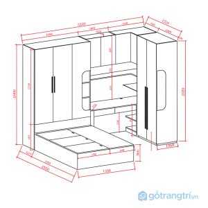 6 giường ngủ thông minh tiết kiệm diện tích