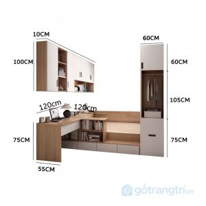 7 thiết kế phòng ngủ nhỏ có bàn làm việc