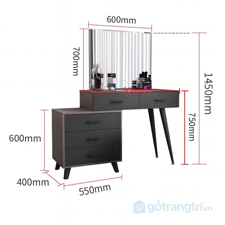 Nội thất gỗ công nghiệp cho phòng ngủ GHS-9418 hiện đại