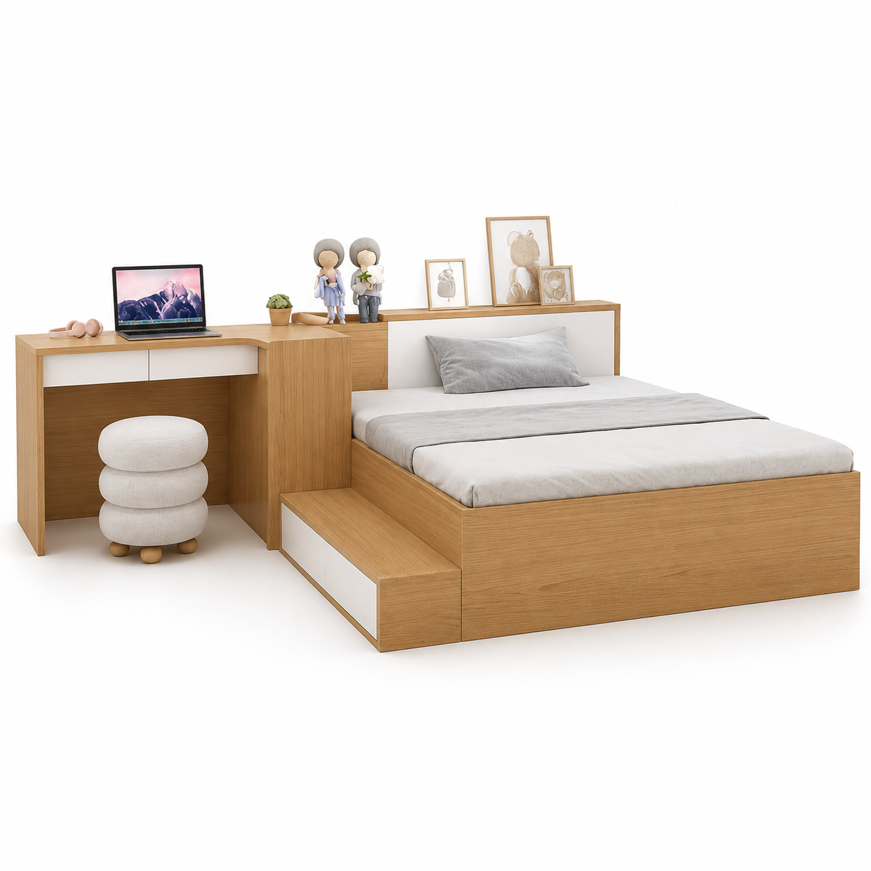 Nội thất phòng ngủ trẻ em hiện đại GHS-9411 tối ưu không gian