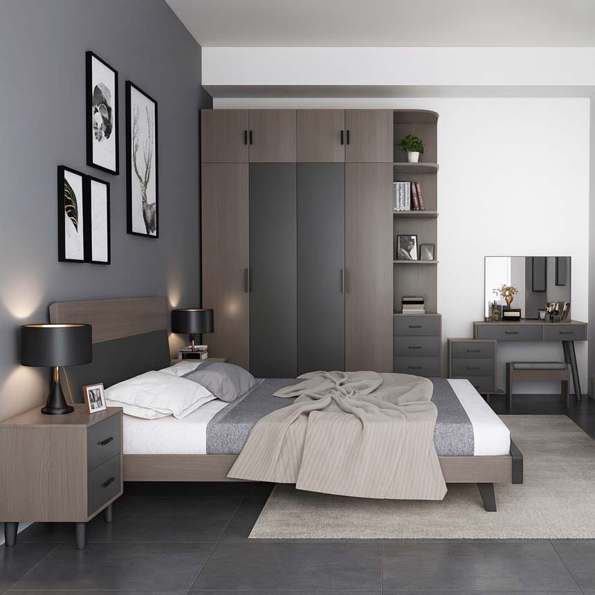 avar nội thất gỗ công nghiệp cho phòng ngủ