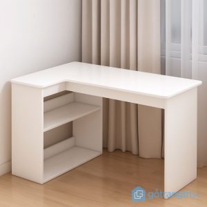 1 bàn làm việc kèm giá sách tiết kiệm diện tích