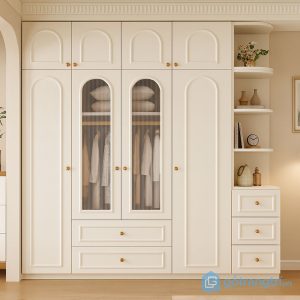 1 tủ quần áo tân cổ điển