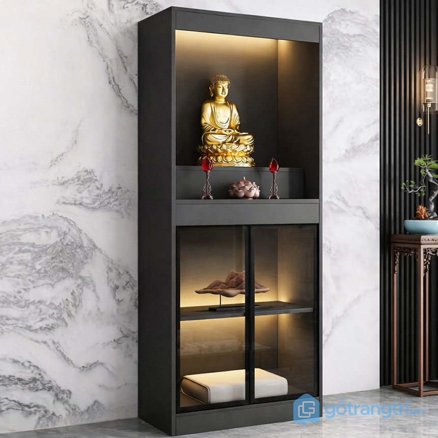 Tủ thờ Phật hiện đại sang trọng GHS-55132