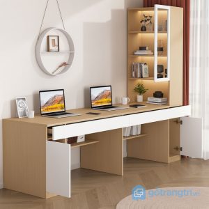 2 bàn học cho 2 người