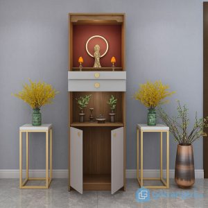2 tủ thờ đứng hiện đại