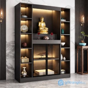 3 tủ thờ Phật hiện đại
