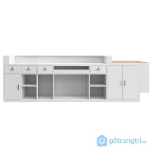 5 quầy lễ tân văn phòng