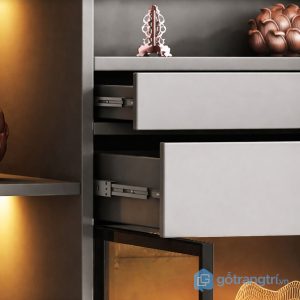 5 tủ thờ Phật hiện đại