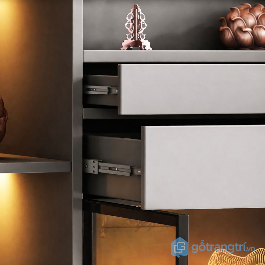 Tủ thờ Phật hiện đại sang trọng GHS-55132