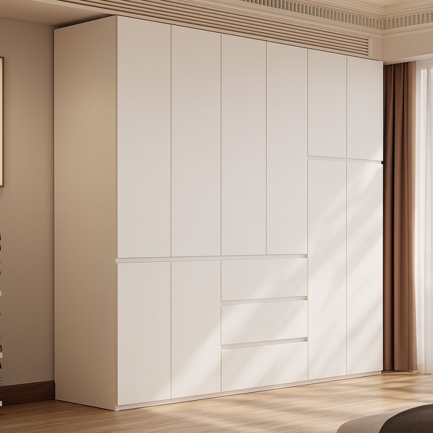 Tủ quần áo phong cách tối giản hiện đại