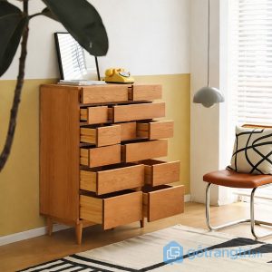 1 tủ ngăn kéo gỗ