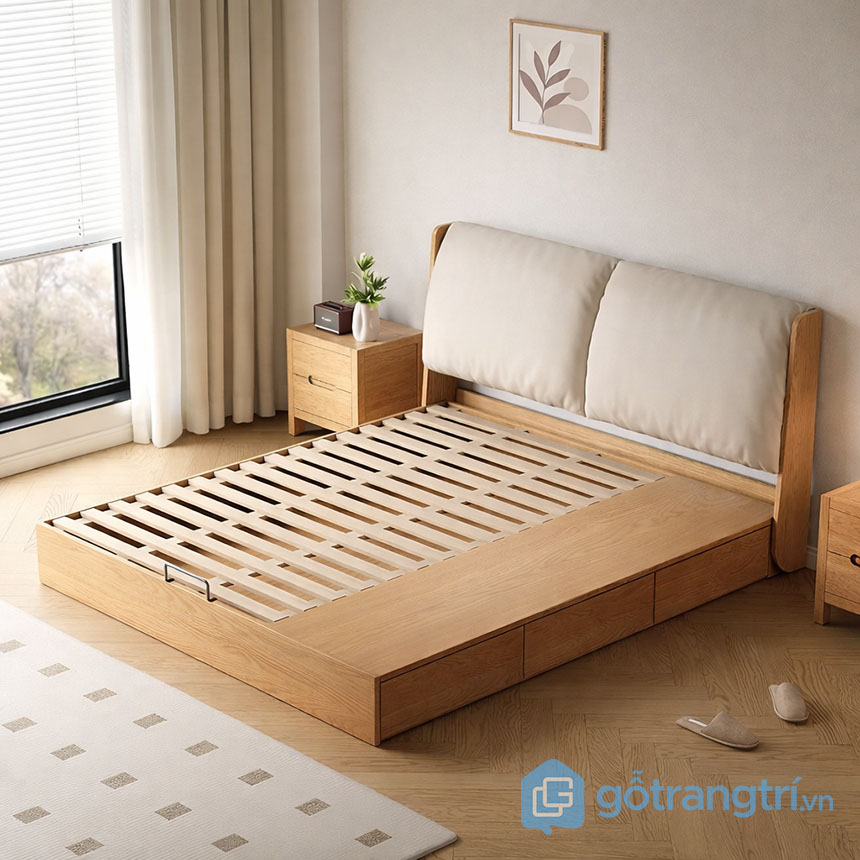 Giường ngủ bọc nệm